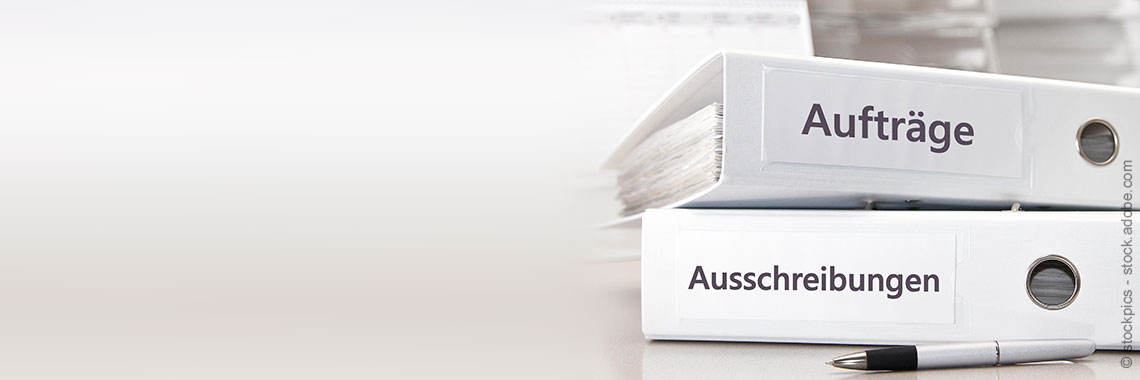 Headerbild Öffentliches Auftragswesen Headerbild Öffentliches Auftragswesen - Copyright stockpics - stock.adobe.com